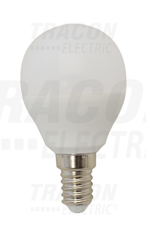 LED žarnica v obliki krogle 175-250 V, 50 Hz, E14, 4,5 W, 400 lm, 2700 K, EEI = A +