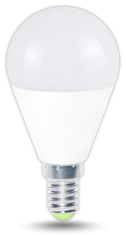 LED žarnica okrogla oblika 230 V, 50 Hz, E14, 8 W, 570 lm, 4000 K, EEI=A+