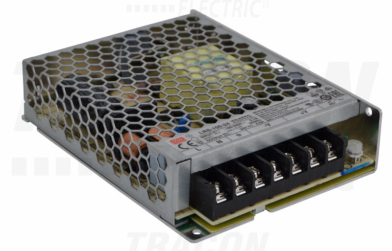LED gonilnik/napajalnik, kovinski 85-264 VAC / 24 VDC; 100 W; 0-4,5 A