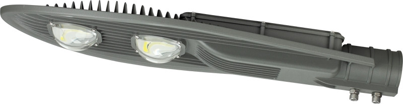 LED ulična svetilka, fiksna pričvrstitev 100-240 VAC, 100 W, 10000 lm, 50000 h, EEI=F