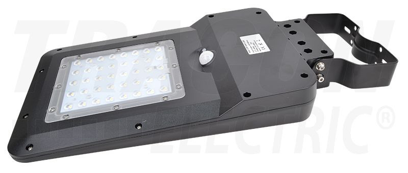 LED solarni reflektor s senzorjem gibanja, ulični 15 W, 4000 K, 1600 lm, IP65, 7,4 V, 5,4 Ah