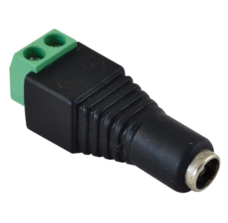 Jack/ vijačni vezni tulec za LED montažo 5,5 mm