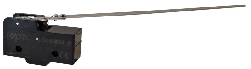 Pozicijsko stikalo, z vzmetno palico 1×CO, 15A/250V AC, 110mm, IP00