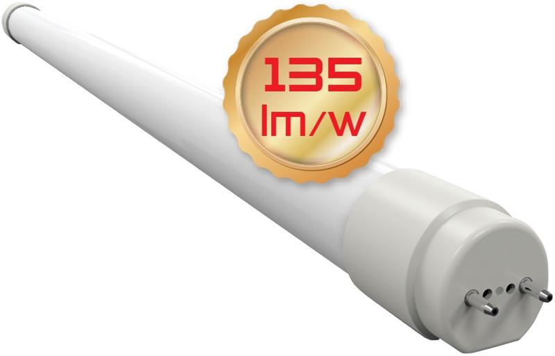 LED cev, steklena, opal 230 V, 50 Hz, G13, 9 W, 1220 lm, 4000 K, 200°, EEI=D