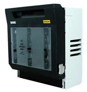 Vodoravni varovalčni preklopni ločilnik, na montažno ploščo 500/690V AC, 220/400V DC, max.630A, 3P, 3