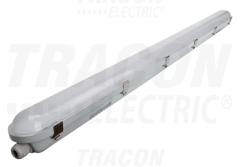 Zaščitena industrijska LED svetilka-integrirana 230 VAC, 18 W, 2700 lm, 4000 K, IP65, IK08