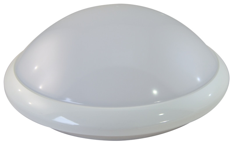 LED stenska svetilka + senzor gibanja, 16 W, 360°, IP44