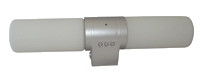 Svetilka za umivalnik z dvema ročajema + senzor gibanja, 2×40W, E14, 180°, IP44