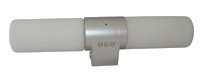 Svetilka za umivalnik z dvema ročajema + senzor gibanja, 2×40W, E14, 180°, IP44