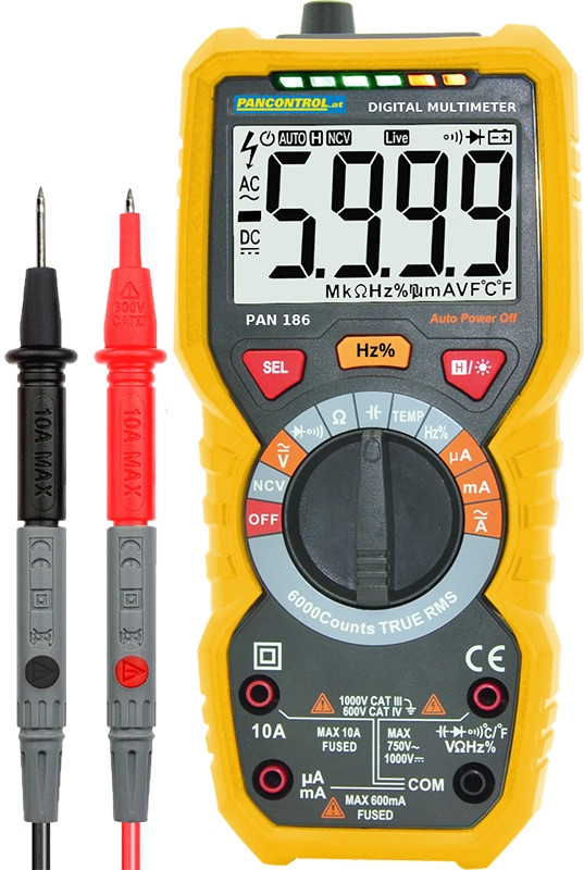 Digitalni mulitmeter True RMS DCV, ACV,DCA,ACA,OHM, C, °C, dioda