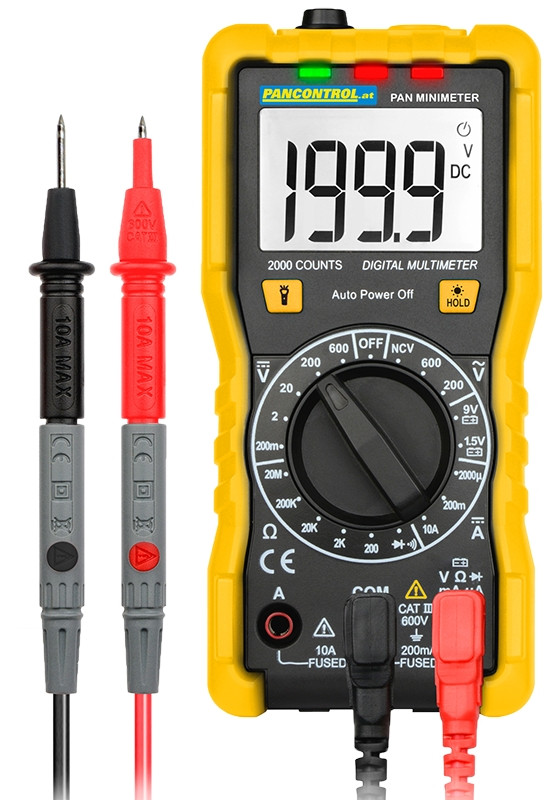 Digitalni mulitmeter DCV, ACV, DCA, ACA, OHM, dioda