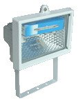 Reflektor halogenski, R7s, 500 W, 118 mm, bel, IP 54