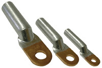 Cu-Al očesni kabelski čevelj 150 mm2, d1=16,5mm, d2=14,5mm