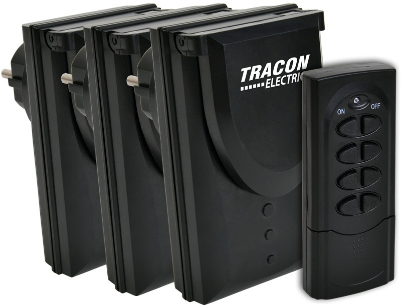 Vtičnica za daljinsko upravljanje 230VAC, 50Hz, 3600W, IP44, 433,92MHz