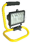 Prenosni halogenski reflektor s podstavkom R7s, 150 W, 78 mm, IP