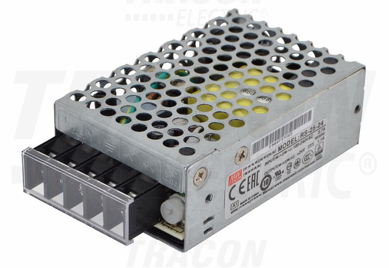 LED gonilnik/napajalnik, kovinski 85-264 VAC / 24 VDC; 25 W; 0-1,1 A