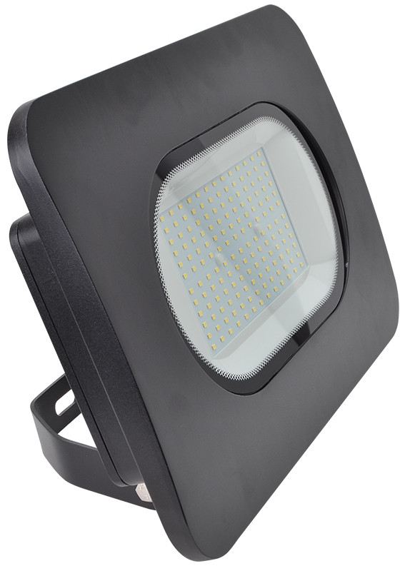 SMD LED reflektor, črni 150W, 4000K, IP65, 220-240V AC, 10000lm, EEI=A