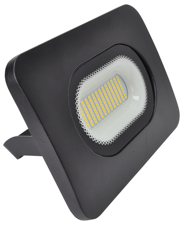 SMD LED reflektor, črn 220-240V AC, 50W, 4000K, IP65, 3750lm, EEI=G