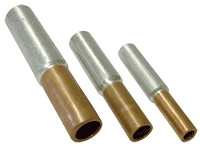 Cu-Al vezni tulec 10/16 mm2, d1=5,6 mm, d2=6,2 mm