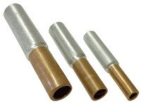 Cu-Al vezni tulec 185/240 mm2, d1=18,5 mm, d2=21 mm