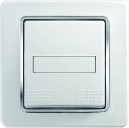 Tipkalo enopolno 10A 250V~ CO IL