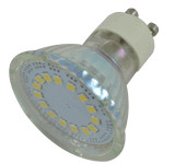 SMD LED spot žarnica 230V, 50Hz, E27, 4W, 6400K, 320lm, 15×LED3528, 120°