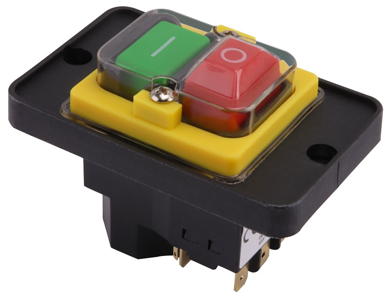 Varnostno pritisno stikalo z relejem 7PIN, 400 VAC, 8A/AC1, IP54, 6,3×0,8