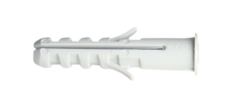 Vložek z robom, 10x50 mm, siv, PA 6.6