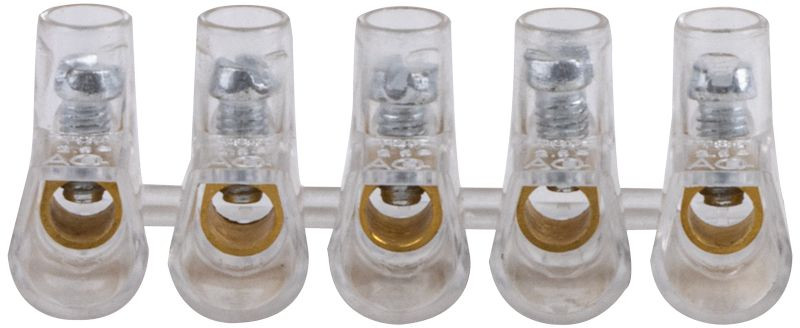 Prozorna vrstna sponka FORBOX, 1 člen, 6mm2