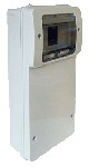 Priključna omarica - prazna, z montažnim tirom, ABS, L×W×H=350×170×100mm, IP55, 6 modul