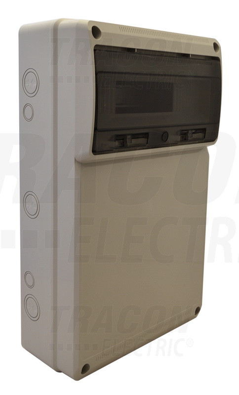 Priključna omarica - prazna, z montažnim tirom, ABS, 16 mod, VxŠxG = 506x330x150, IP65