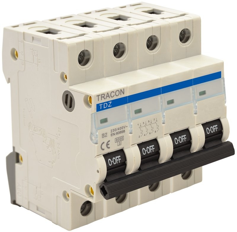 Instalacijski odklopnik - avtomatska varovalka B-4P-32 A, 6 kA