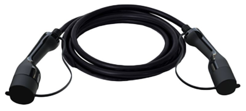 Priključni kabel za polnjenje E-AVTOMOBILOV, 3x32A 5+2P, 5M, 32A, 22kW, TYPE2-TYPE2