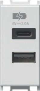 Polnilnik USB 5V 3,0A 1M PW