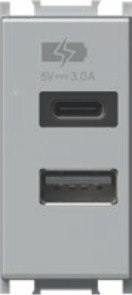 Polnilnik USB 5V 3,0A 1M ES