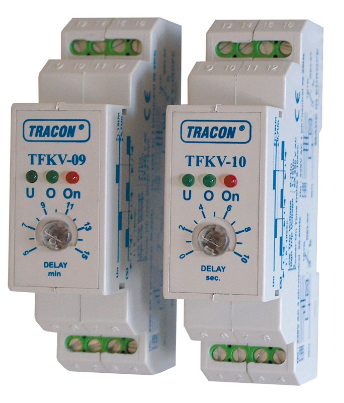 Zaščitni rele-opazovanje napetosti-1/3faz, nastavljiva zakasnitev, Umin=160V, 0-10s, 5A/250V AC