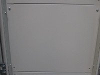 Polna prekrivna plošča - velika, za maskiranje modulalrne razdelilne omare W=1000mm, L=400mm