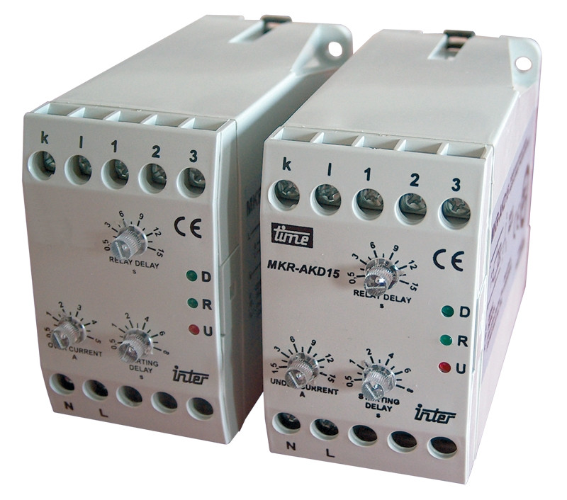 Zaščitni rele-podtokovni 0.5-5A/230V AC, 250V AC, 10A/24V AC/DC