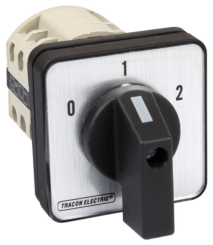 Grebenasto stikalo, 2x3P, 160 A, 400 V, (0-1-2), 60°