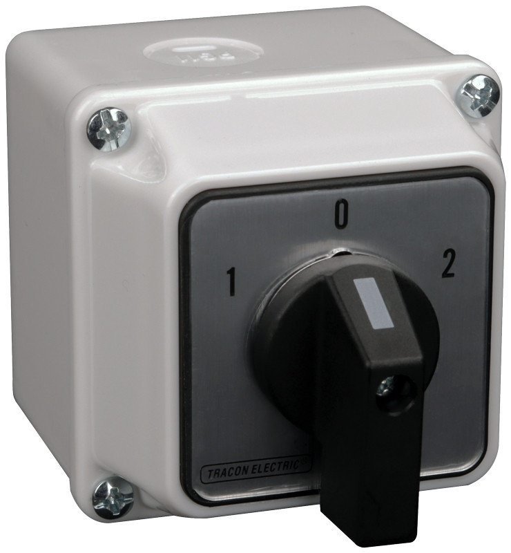 Motorsko stikalo z direktnim smernim preklopnikom in z ohišjem 400V, 20A, 5,5kW, 48×48mm, IP65