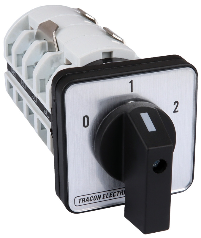Motorsko stikalo Dahlander 400V, 25A, 7,5kW, 48×48mm