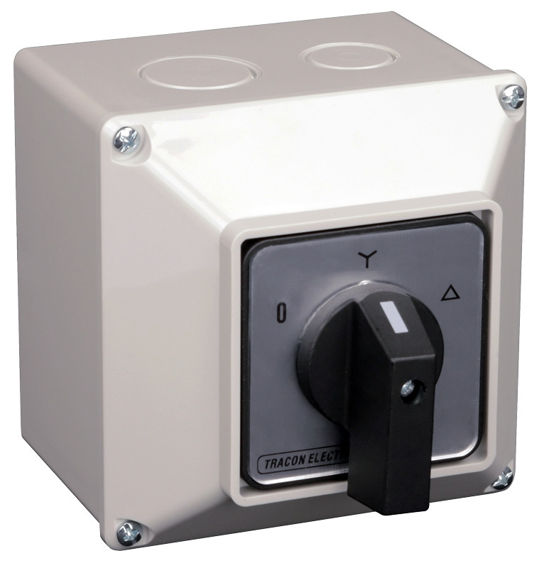 Direktno motorsko stikalo z ohišjem Y-D 400V, 32A, 11kW, 64×64mm, IP44