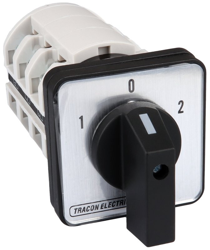 Grebenasto stikalo, 2x3P, 160 A, 400 V, (1-0-2), 60°
