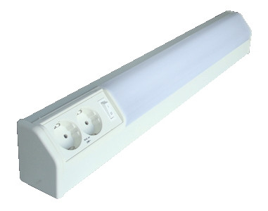 Neonska svetilka z dvema vtičnicama 10W 230V 10A