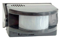 PIR mini alarmna naprava 9V DC, 60°, >80 dB, IP 42, črna
