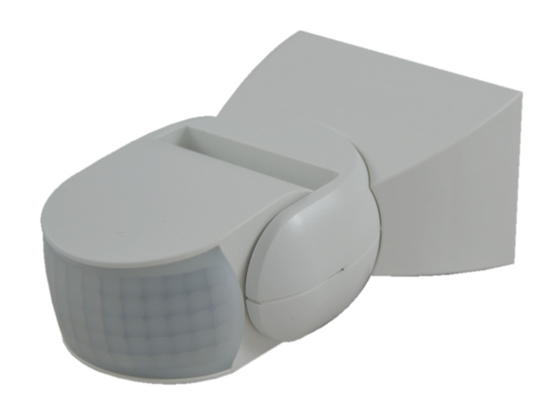 Senzor gibanja, infra, 230 VAC, 180°, 300 W, max. 12 m, 10 s-7 min, 3-2000lux, IP65