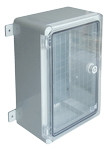 Plastična razdelilna omara 350x250x150mm, IP65, prozorna vrata