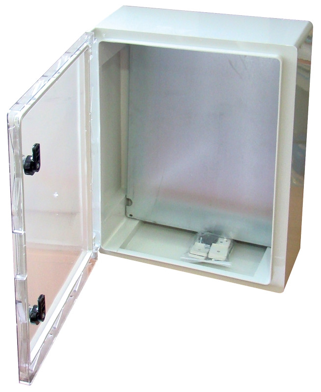 Plastična razdelilna omara 400x300x170mm, IP65, prozorna vrata