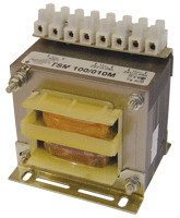 Enofazni mali varnostni transformator, 100VA, 230-400/6-12-24V