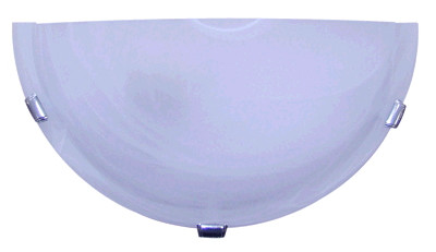 Plafonjera UFO, stenska, bela, 60 W, 1xE27, 300 mm